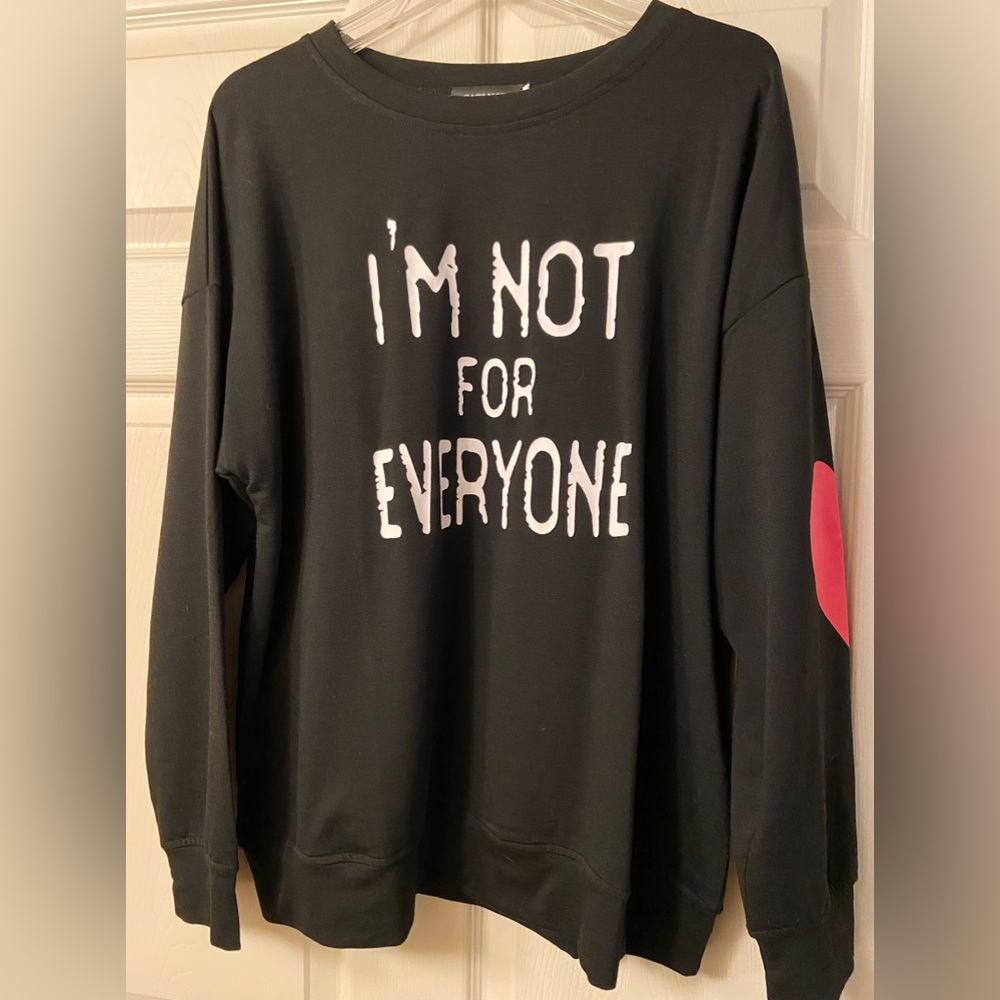 Lightweight NWOT sweatshirt.